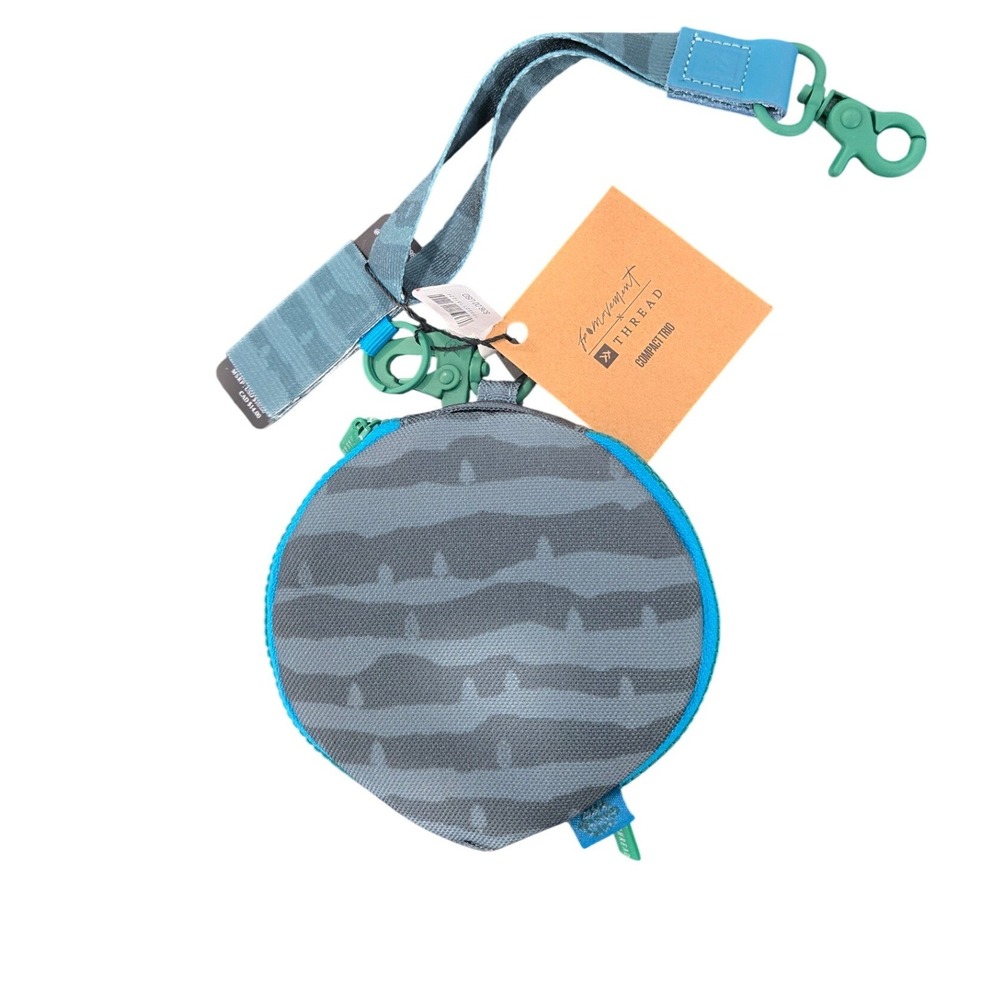 Free People Movement x Thread Wallets Compact Trio Holly All Lanyard Pouch Set
